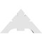 Ekena Millwork Vanguard Architectural Grade PVC Gable Bracket, 36"W x 21"H x 6"D x 6"F, 14/12 Pitch GBP036X21X0606VAN00 - alternate 3